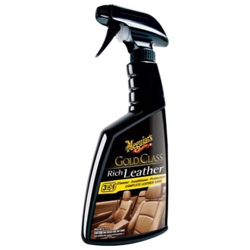 Meguiar's G10916 Gold Class Rich Leather 3-In-1 Treatment 450mL