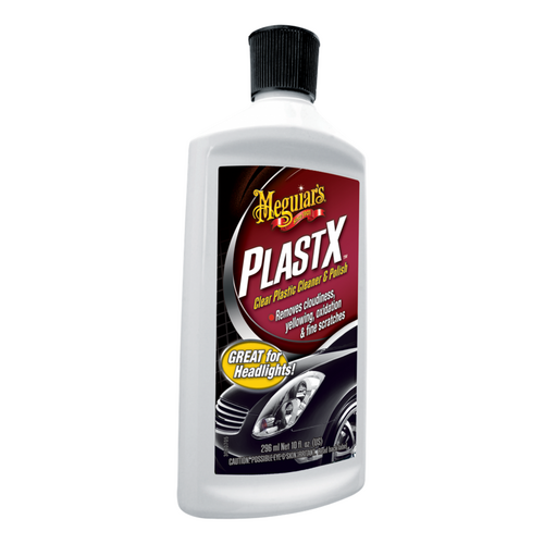 Meguiar's G12310 Plastx Clear Plastic Cleaner and Polish for Cars 296mL