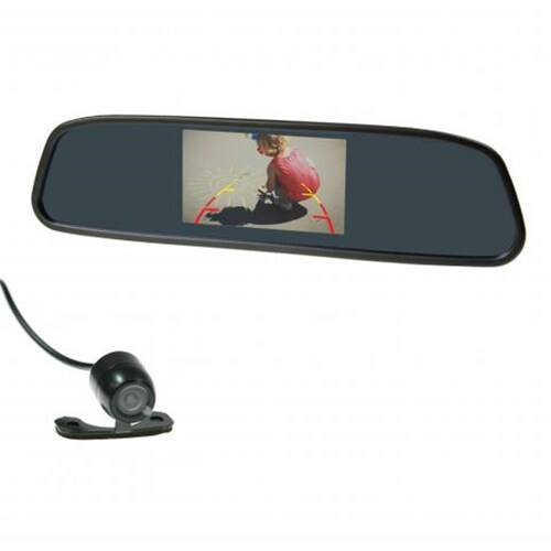 Gator 4.3" Mirror Reverse Camera Wired Butterfly Camera GRV43MKT