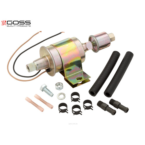 Goss Universal Electric Fuel Pump 12V 2.5-4.5psi GE001