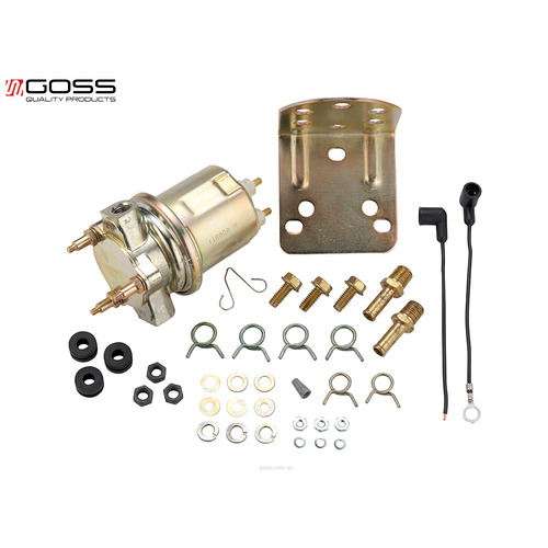 Goss Universal Electric Fuel Pump 12V 4-5.75psi 272L/h GE004