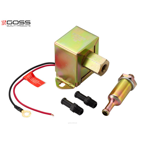 Goss Universal Electric Fuel Pump 12V 4.5-6psi 129l/h GE239