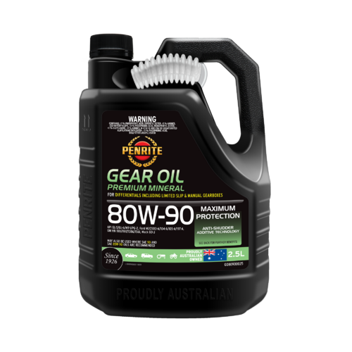 PENRITE  Gear Oil Mineral For Diff's & Manual Gearboxes  2.5L 80w90 GO80900025  