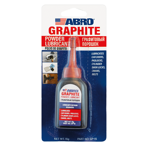 ABRO Graphite Powder Lubricant 15g GP-15