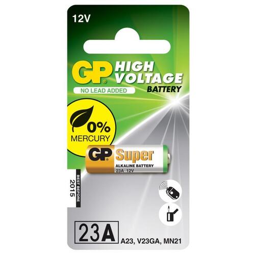 GP 12.0v 38mah Alkaline High Voltage Battery A23 (1PK) GP23AC1