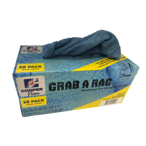 Cooperkleen Grab-A-Rag Multi-Purpose Cleaning Cloths (50 Pack)