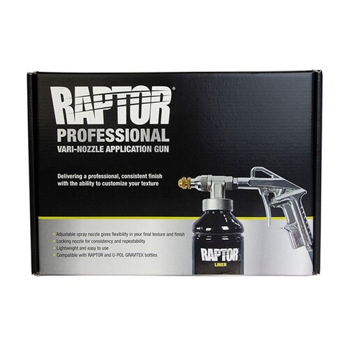 Raptor Professional Vari-Nozzle Application Gun - GUN/VN