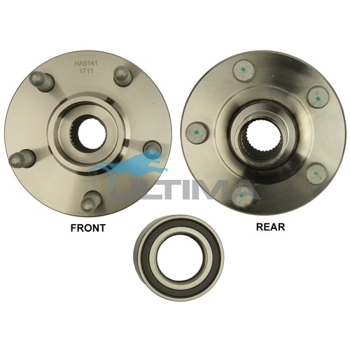 Ultima Rear (either Side) Wheel Hub & Bearing (1) With Abs HA6141 KHA4159K