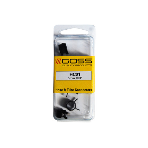 Goss  Hose Clamps (6pc) 5mm    HC01  