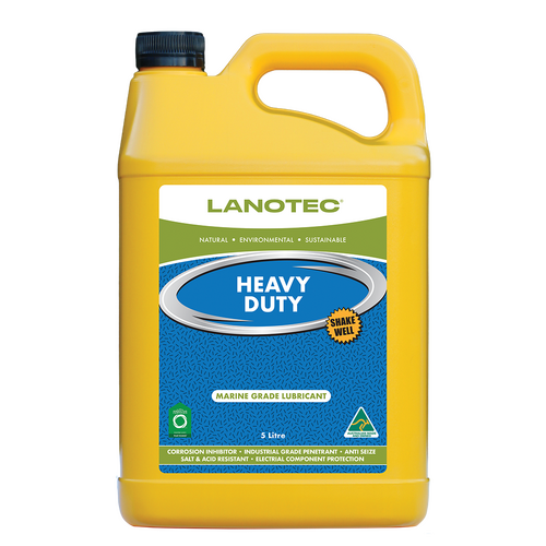 Lanotec Heavy Duty Liquid Lanolin Lubricant And Corrosion Inhibitor 5L HD-0005