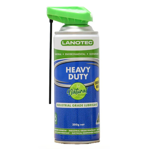 Lanotec Heavy Duty Liquid Lanolin Lubricant Corrosion Inhibitor Aerosol Spray 300g HD-PP-0300