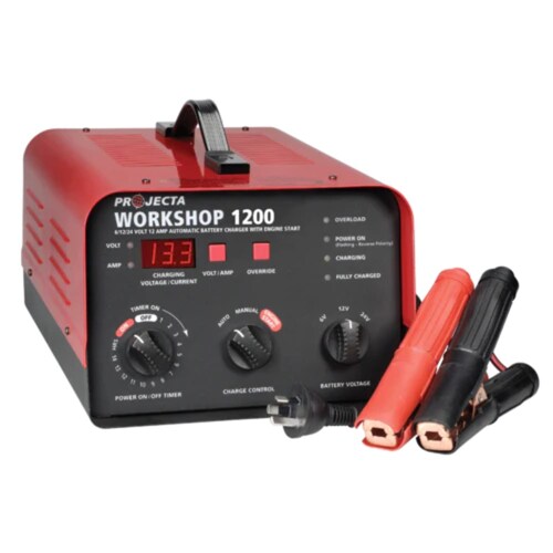 Projecta Workshop Battery Charger With Engine Start Mode HDBC20