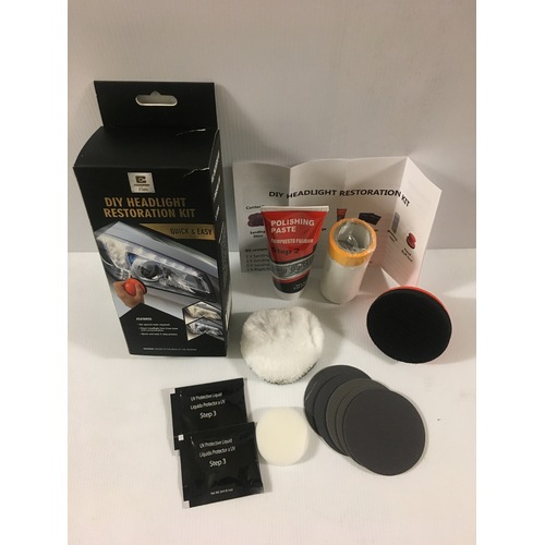 Cooperkleen Diy Headlight Restoration Kit HEADLIGHTRESTKIT