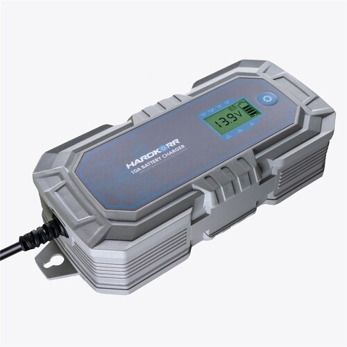 Hardkorr Hkpbatchg10A 10A Ac 6/12V Agm And Lithium (Lifepo4) Compatible Automatic Battery Charger HKPBATCHG10A