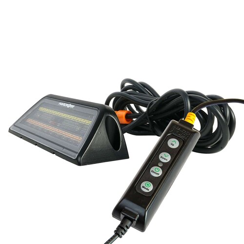 Hardkorr Xdw Series Tri-Colour 1074 Lumens 45 Degree Angled Work Light With Cree Leds And 3M Cable - Black - HKXDWOW45B