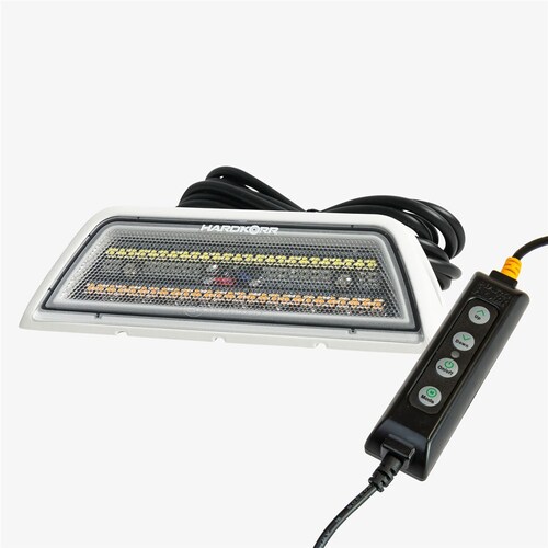 Hardkorr Xdw Series Tri-Colour 1074 Lumens 45 Degree Angled Work Light With Cree Leds And 3M Cable - White - HKXDWOW45W