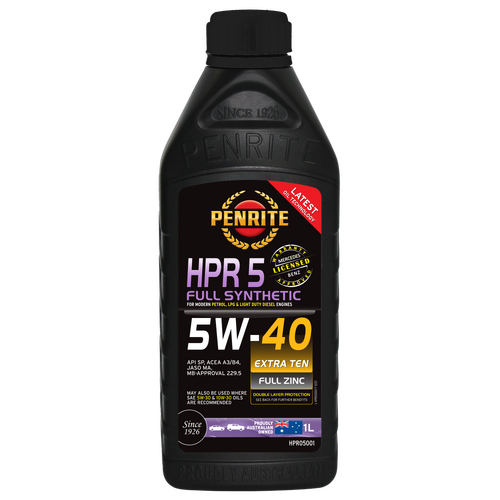 Penrite HPR 5 Full Synthetic 5W-40 Engine Oil - 1L (HPR05001)
