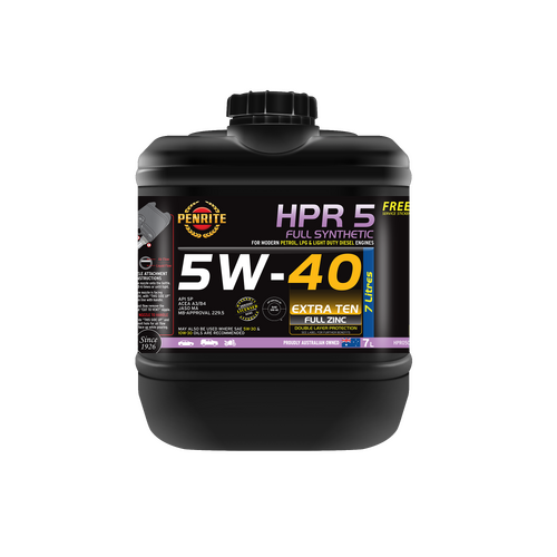 Penrite HPR 5 5W-40 Full Synthetic Engine Oil - 7L (HPR05007)