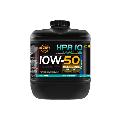 Penrite HPR 10 10W-50 Full Synthetic Engine Oil - 7L (HPR10007)