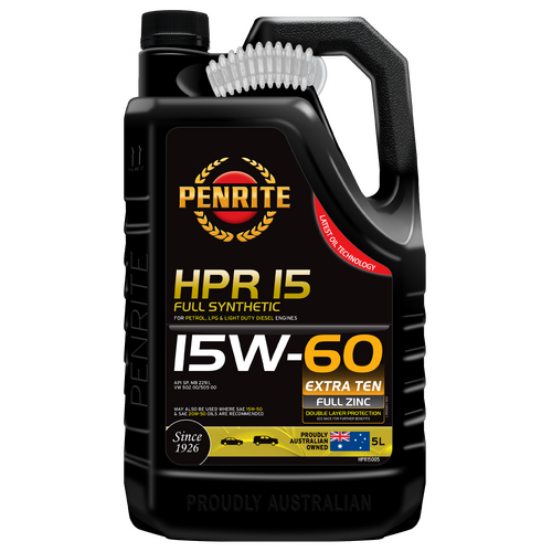 Penrite Hpr15 Full Synthetic Engine Oil 5l 15w60 HPR15005