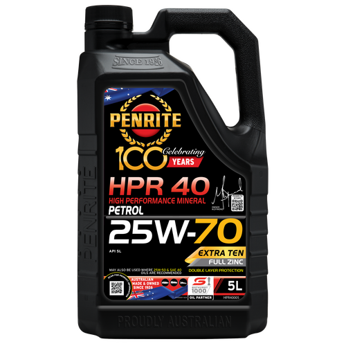Penrite High Performance Mineral Engine Oil 25W-70 5L - HPR40005