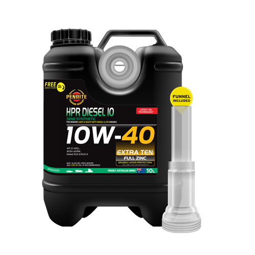 Penrite HPR Diesel 10 10W-40 Semi Synthetic Diesel Engine Oil - 10L