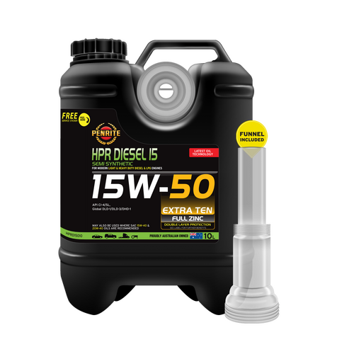 Penrite HPR Diesel 15 Semi Synthetic Engine Oil 15W-50 10L
