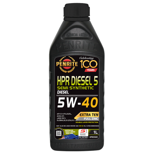 Penrite Hpr Diesel Semi Synthetic Engine Oil 1l 5w40 HPRD5001