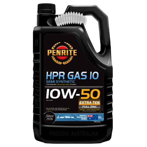 Penrite Hpr Gas Semi Synthetic Engine Oil 5l 10w50 HPRG10005