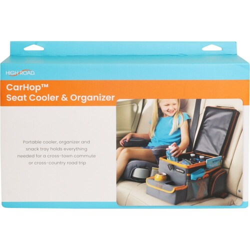High Road Car Seat Cooler And Organizer - Grey HR-6224-GRY