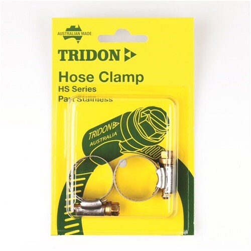 Tridon 14-27Mm Screw Clamp (Twin Pack) 2PK HS010C