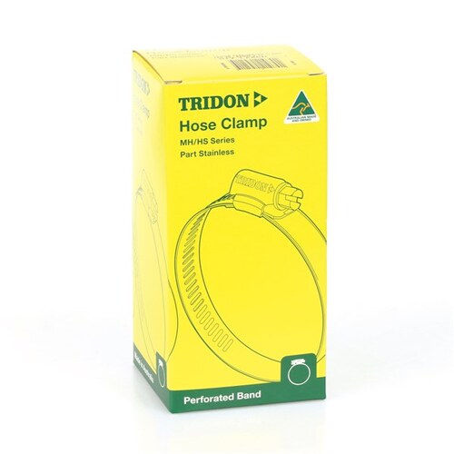 Tridon Perforated Clamp Tag 65-89mm X 10 HS048T-10