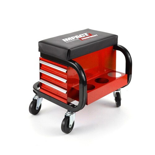 Impact Creeper Seat With Castors, Drawers, And Can Holder IG7310