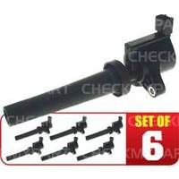 Icon Set Of 6 Ignition Coils IGC-036M-6