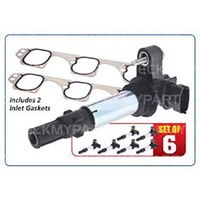 Icon Set Of 6 Ignition Coils & Gaskets IGC-168M-6 IGC-168