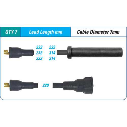 Icon Ignition Lead Set ILS-038M 