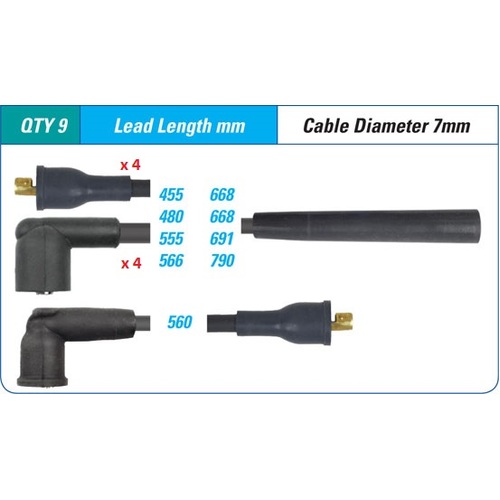 Icon Ignition Lead Set ILS-043M