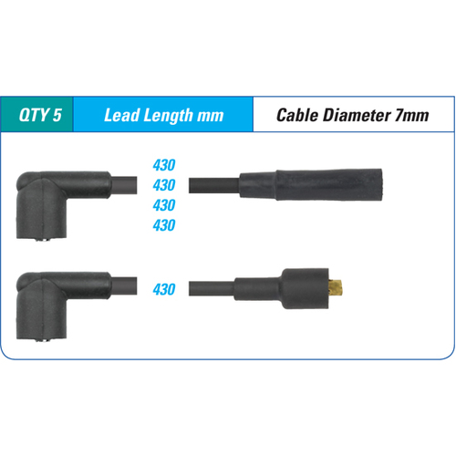Icon Ignition Lead Set ILS-125M
