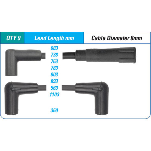 Icon Ignition Lead Set ILS-157M