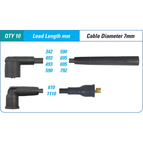 Icon Ignition Lead Set ILS-158M