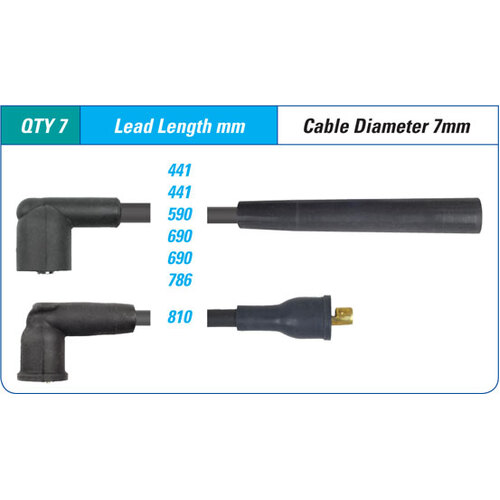 Icon Ignition Lead Set ILS-164M
