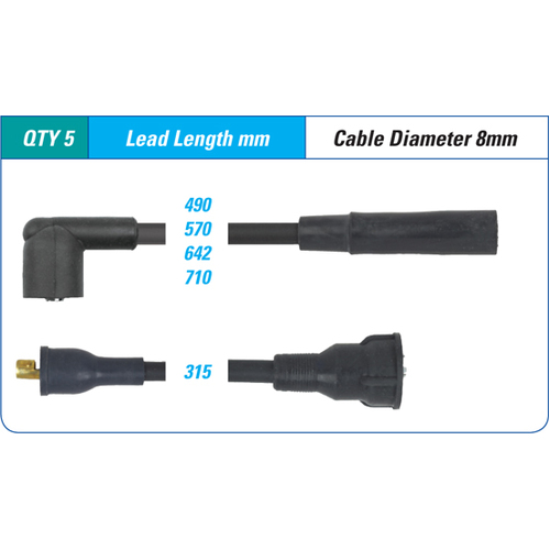 Icon Ignition Lead Set ILS-226M