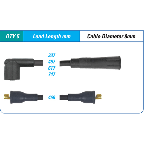 Icon Ignition Lead Set ILS-243M 