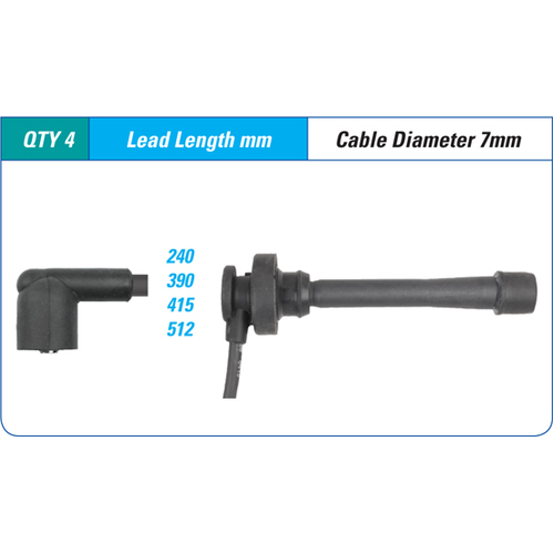 Icon Ignition Lead Set ILS-244M 