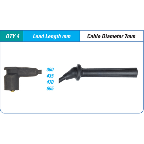 Icon Ignition Lead Set ILS-249M