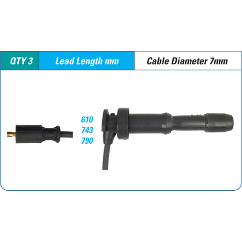 Icon Ignition Lead Set ILS-276M
