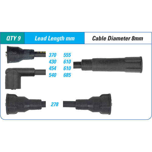 Icon Ignition Lead Set ILS-308M