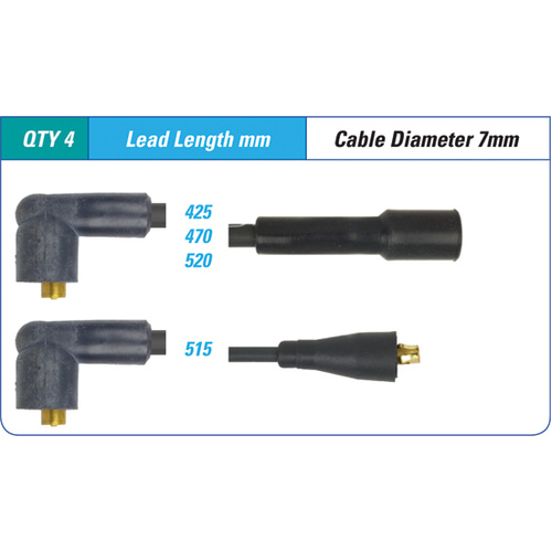 Icon Ignition Lead Set ILS-333M