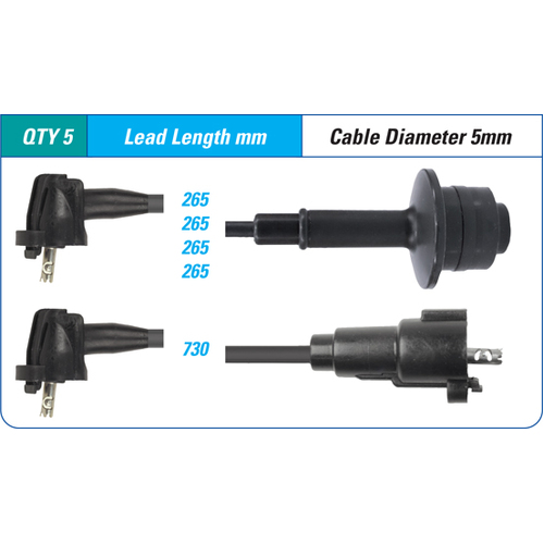 Icon Ignition Lead Set ILS-389M