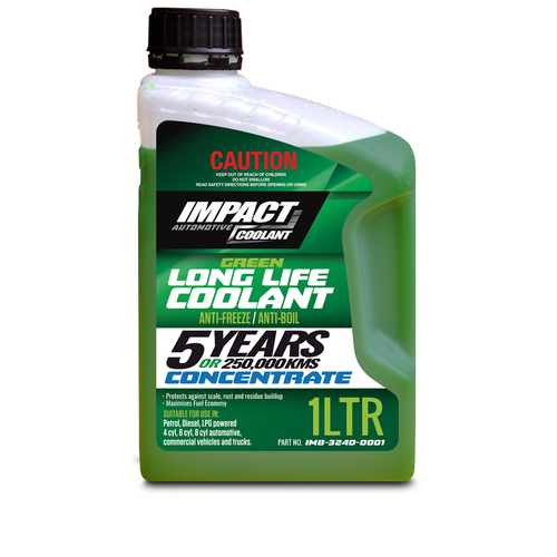 Impact Green Long Life Coolant Concentrate 1L IM8-3240-0001